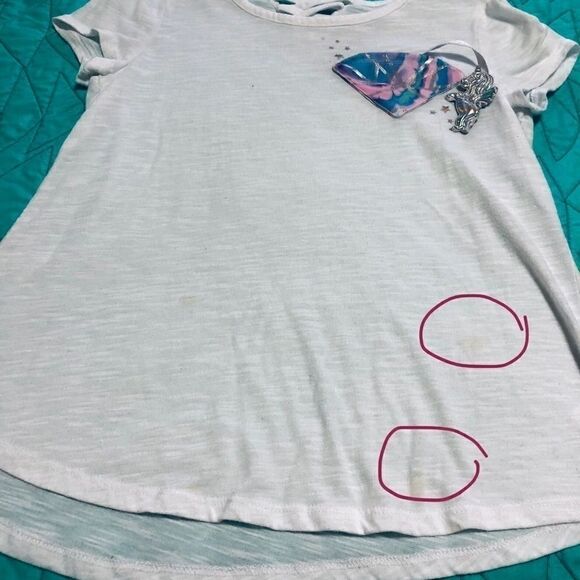 Set of Girl's Short-sleeve Tops (5) - Picture 9 of 16